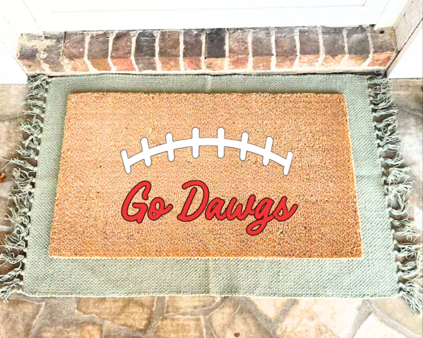 Georgia Bulldogs "Go Dawgs" Doormat