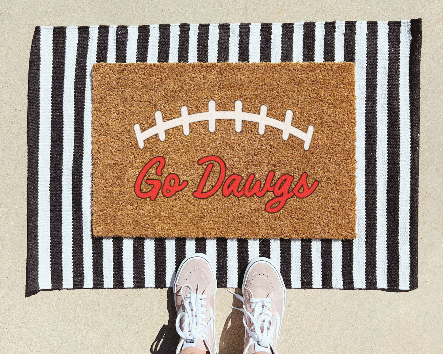 Georgia Bulldogs "Go Dawgs" Doormat