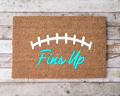 “Fins Up” design inspired by the Miami Dolphins